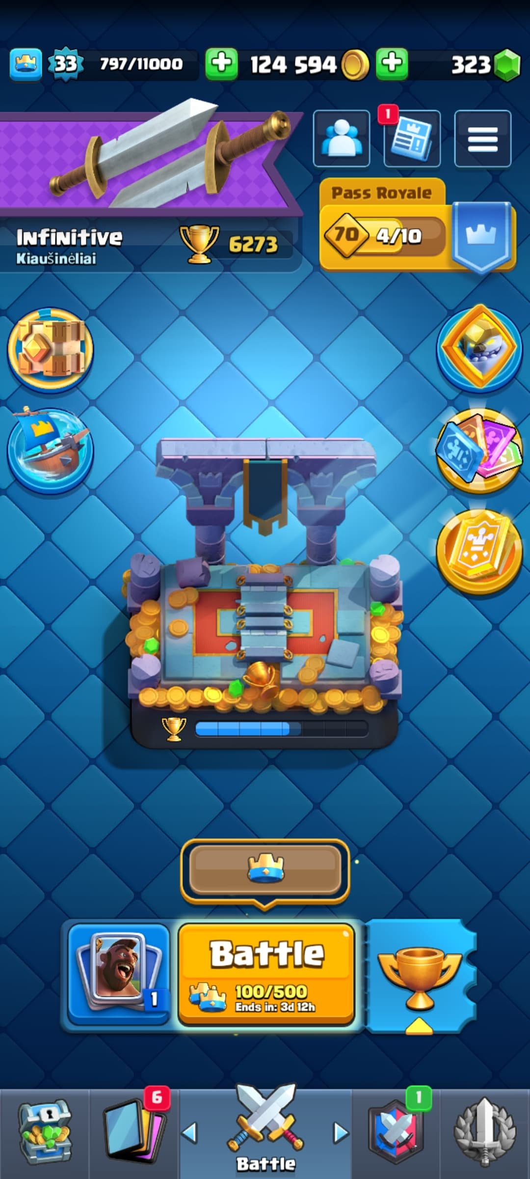 Fresh Clash Royale account